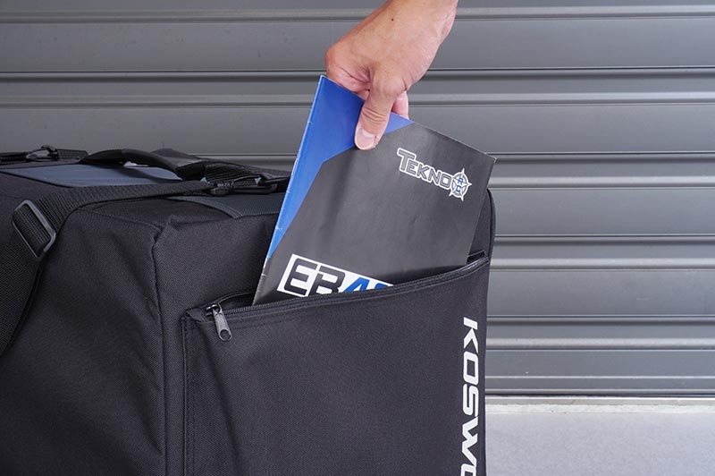 [���ܼ�] KOS32252PP [KOSWORK] 1/8 Dual Drawer PP Frame Buggy/Onroad Car Bag (1/8, 2 Large)