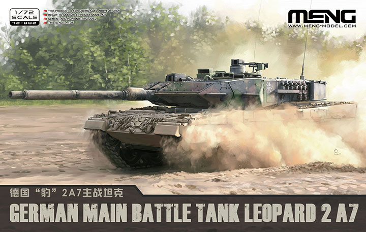 [ܼ] CE72-002 [Meng] CE72-002 1/72 German Main Battle Tank Leopard 2 A7