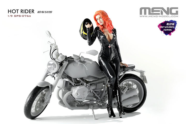 [ܼ] CESPS-076S [Meng] CESPS-076S 1/9 Hot Rider (Pre-Colored Completed)-ũ 