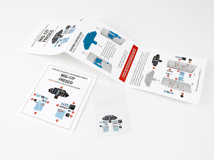 [ܼ] CGRFSQS-48186 [Red Fox] CGRFSQS-48186 1/48 MIG-17F Fresco (for AMMO Kit)