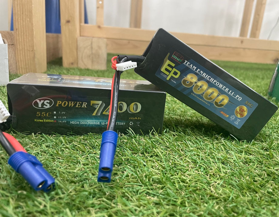 [ܼ] 8000-55C-4S [EP POWER] 14.8V 8000mAh 55C ϵ ̽ Ƭ  ͸ ( )
