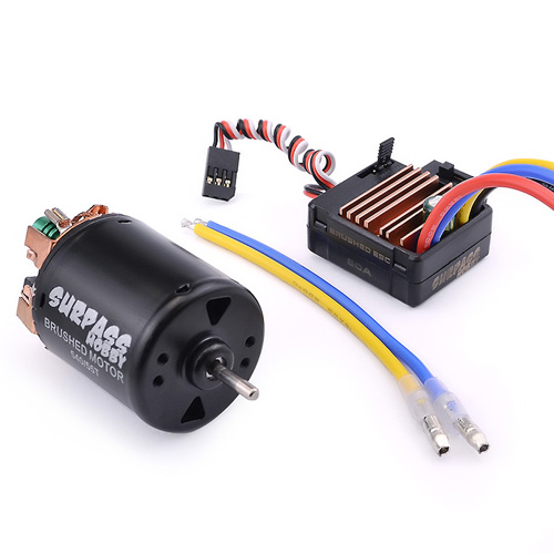 [ܼ] 697238888236 [SURPASS HOBBY] 540 Brushed 60A ESC 23T