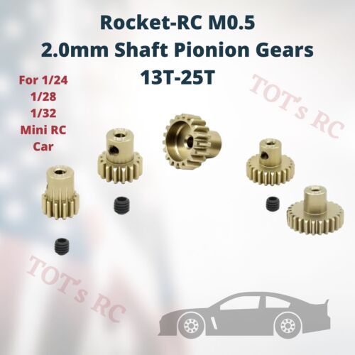 [ܼ] 11025-2112-01 [SURPASS HOBBY] M0.5 Pinion Gear 7075 Aluminum (24T)