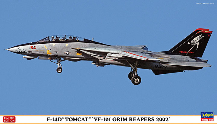 [���ܼ�] BH02444 [Hasegawa] BH02444 1/72 F-14D Tomcat VF-101 Grim Reapers 2002