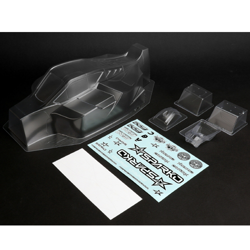 [���ܼ�] F81031 [SPARKO] Buggy Body /Decal Sheets (Clear)