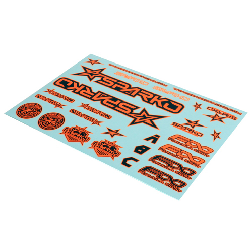 [���ܼ�] F89004-OGOP [SPARKO] Body Sticker-Orange for Optional