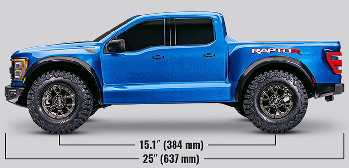 [ܼ] CB101076-4 Blue [Traxxas]  R Styling. Pro Scale Performance 4X4 VXL(͸ &  )  ÷
