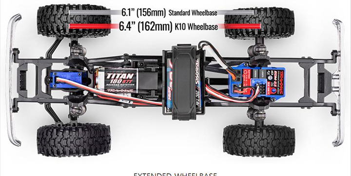 [���ܼ�] CB97064-1 Blue [Traxxas] 1/18 TRX-4M 79 K10 Ʈ�� LIFTED  RTR,  ���͸� ���� ���� Ǯ��Ʈ �������