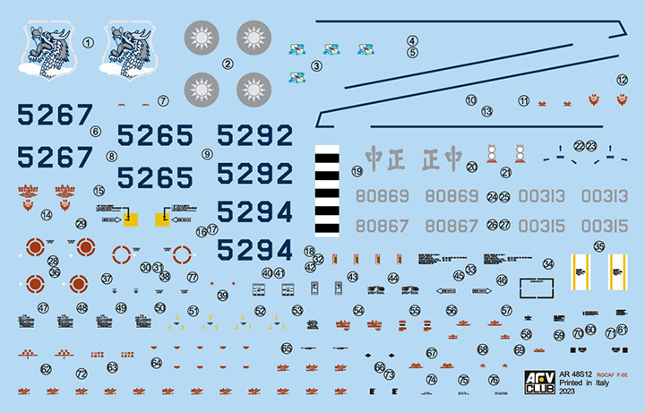 [ܼ] BFAR48S12 [AFV CLUB] BFAR48S12 1/48 F-5E Bombing Attack Mission