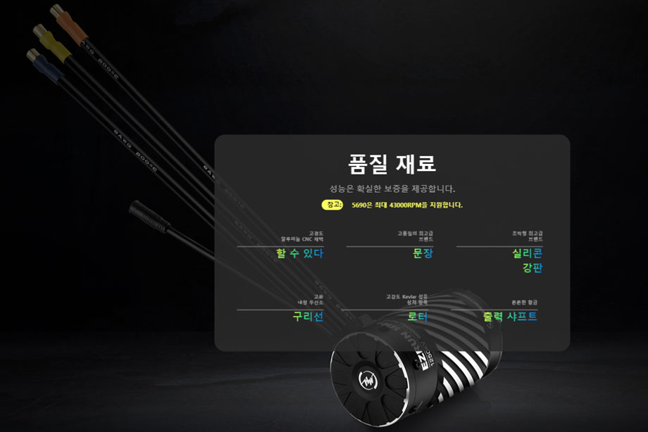 [���ܼ�] 30402350 [HOBBYWING] EZRUN 5690SD G2-1250KV (1/6 ���ڽ�~1/5 ������ ������ ����) 3~8�� ����