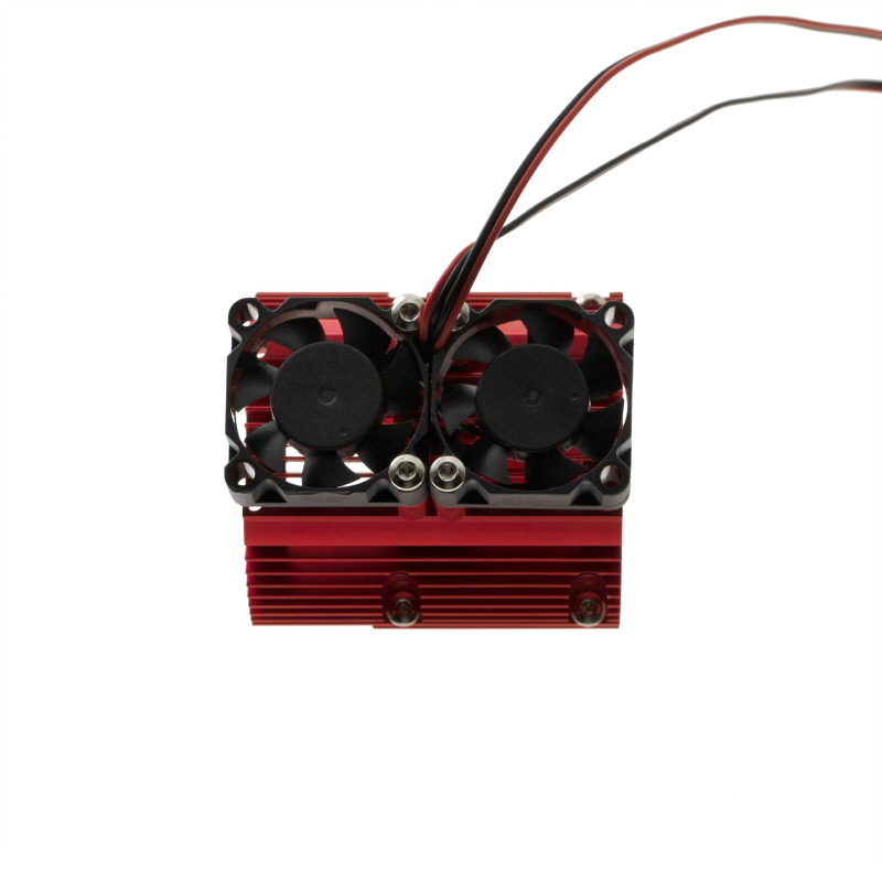 [ܼ] DTEF02007C [DETAILS TECH] Aluminum Motor Cooling Double-Fan 41-43mm