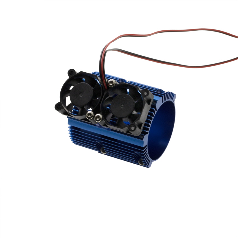 [ܼ] DTEF02007C [DETAILS TECH] Aluminum Motor Cooling Double-Fan 41-43mm