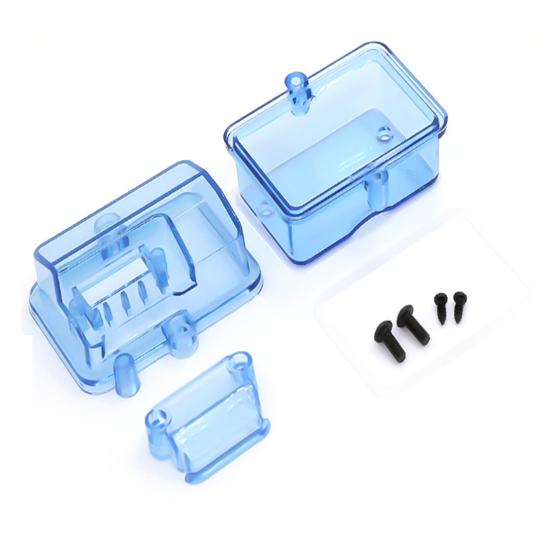 [���ܼ�] DTEL06010 [DETAILS TECH] Blue Plastic Waterproof Radio Device Receiver Box