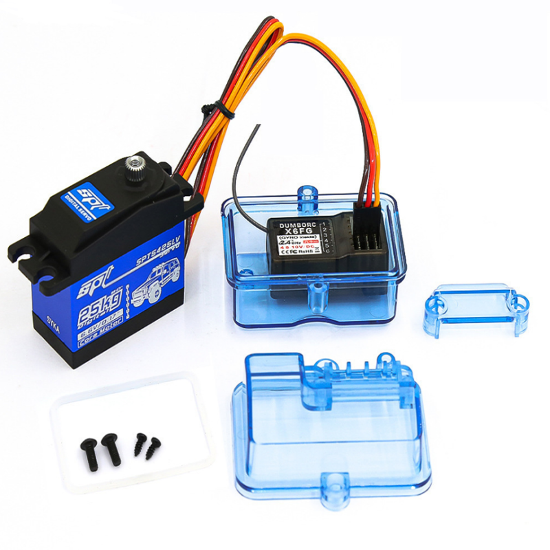 [���ܼ�] DTEL06010 [DETAILS TECH] Blue Plastic Waterproof Radio Device Receiver Box