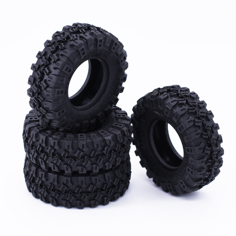 [ܼ] DTSCX24-49 [DETAILS TECH] 1.0inch A STYLE Micro Tires with Foams 4pcs Set for Axial SCX24/AX24
