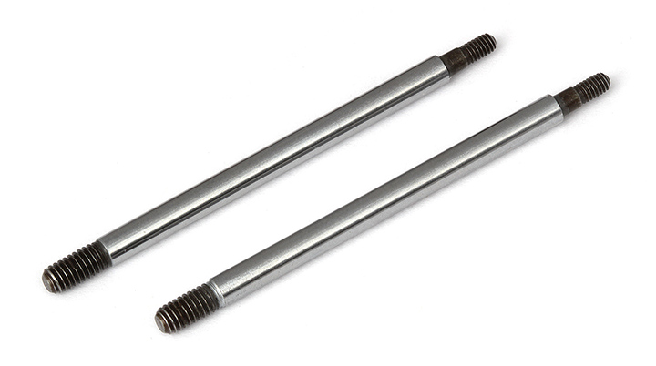 [ܼ] AA81609 [TEAM ASSOCIATED] AA81609 FT Chrome Shock Shafts, 3.5 x 35.5mm