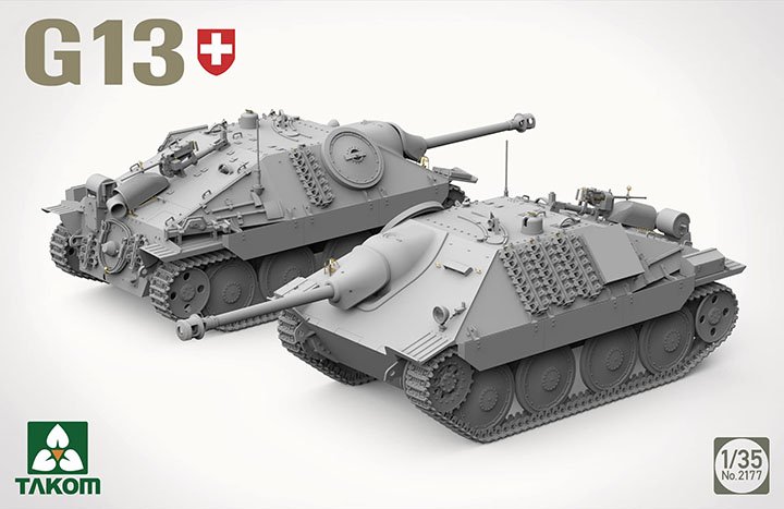 [ܼ] BT2177 [Takom] BT2177 1/35 Swiss Pzj G13