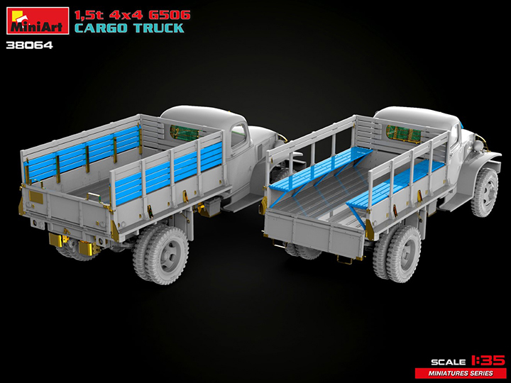 [���ܼ�] BE38064 [Miniart] BE38064 1/35 1.5t 4x4 G506 Cargo Truck