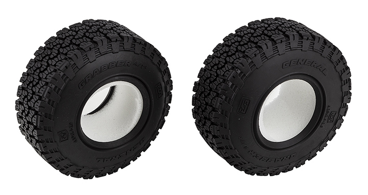[ܼ] AA42275 [TEAM ASSOCIATED] AA42275 General Grabber A/T X Tires, 1.9 x 4.19 dia