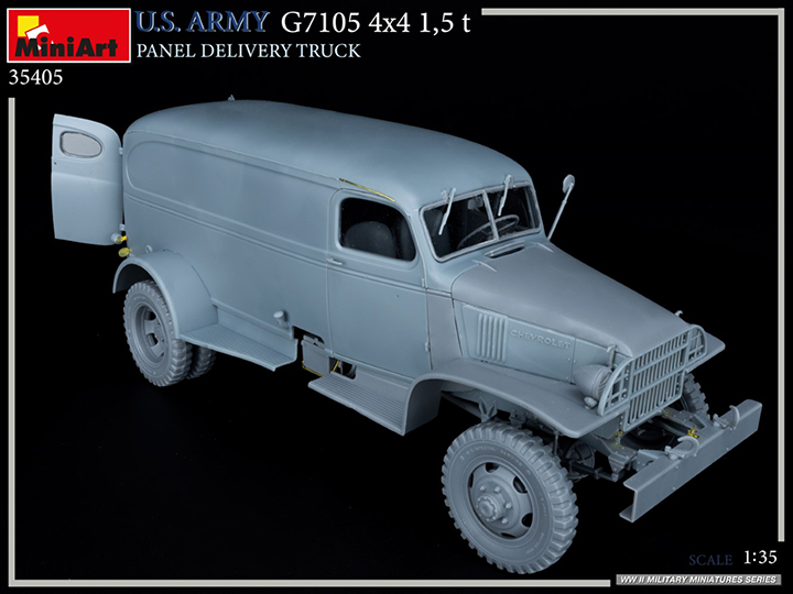 [ܼ] BE35405 [Miniart] BE35405 1/35 U.S. Army G7105 4x4 1.5 t Panel Van