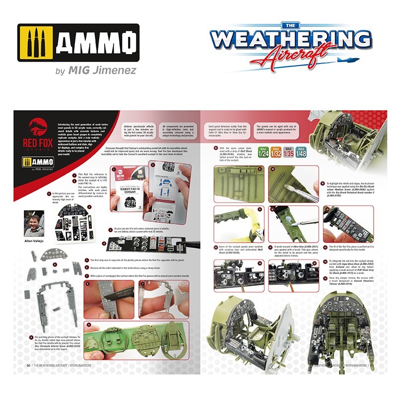 [ܼ] CG5223 [MIG AMMO] CG5223 THE WEATHERING AIRCRAFT 23 - Worn Warriors (English)