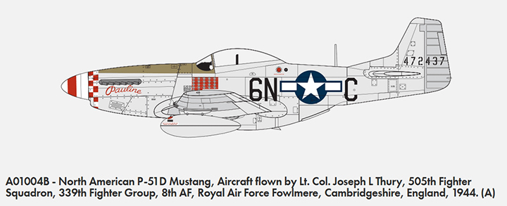 [ܼ] BB01004B [Airfix] BB01004B 1/72 North American P-51D Mustang