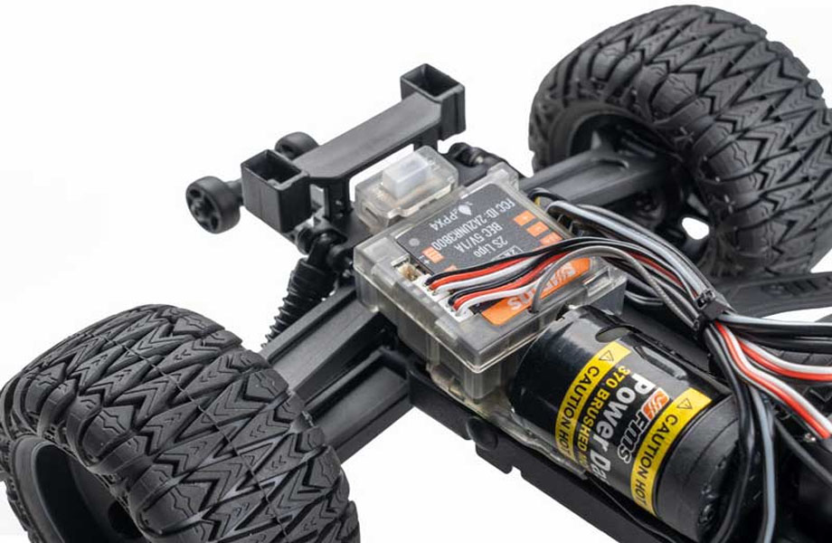 [ܼ] FMS12421BDRTRBU [ROC HOBBY] FMS 1/24 FMT24 Chevrolet Colorado Monster Truck RTR