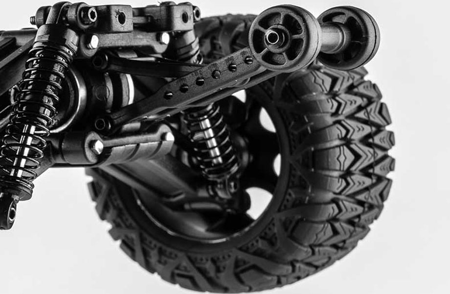 [ܼ] FMS12421BDRTRBU [ROC HOBBY] FMS 1/24 FMT24 Chevrolet Colorado Monster Truck RTR