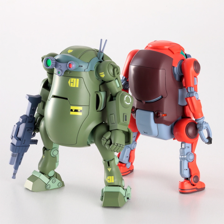[ܼ] BH64527 [Hasegawa] BH64527 1/35 CW27 Mechatro Wego Votoms Collaboration Series Vol.1 Scopedog & Chirico