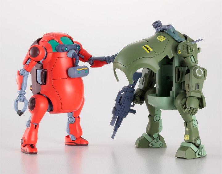 [ܼ] BH64527 [Hasegawa] BH64527 1/35 CW27 Mechatro Wego Votoms Collaboration Series Vol.1 Scopedog & Chirico