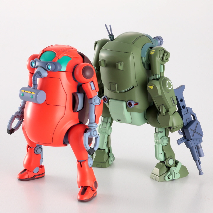 [ܼ] BH64527 [Hasegawa] BH64527 1/35 CW27 Mechatro Wego Votoms Collaboration Series Vol.1 Scopedog & Chirico