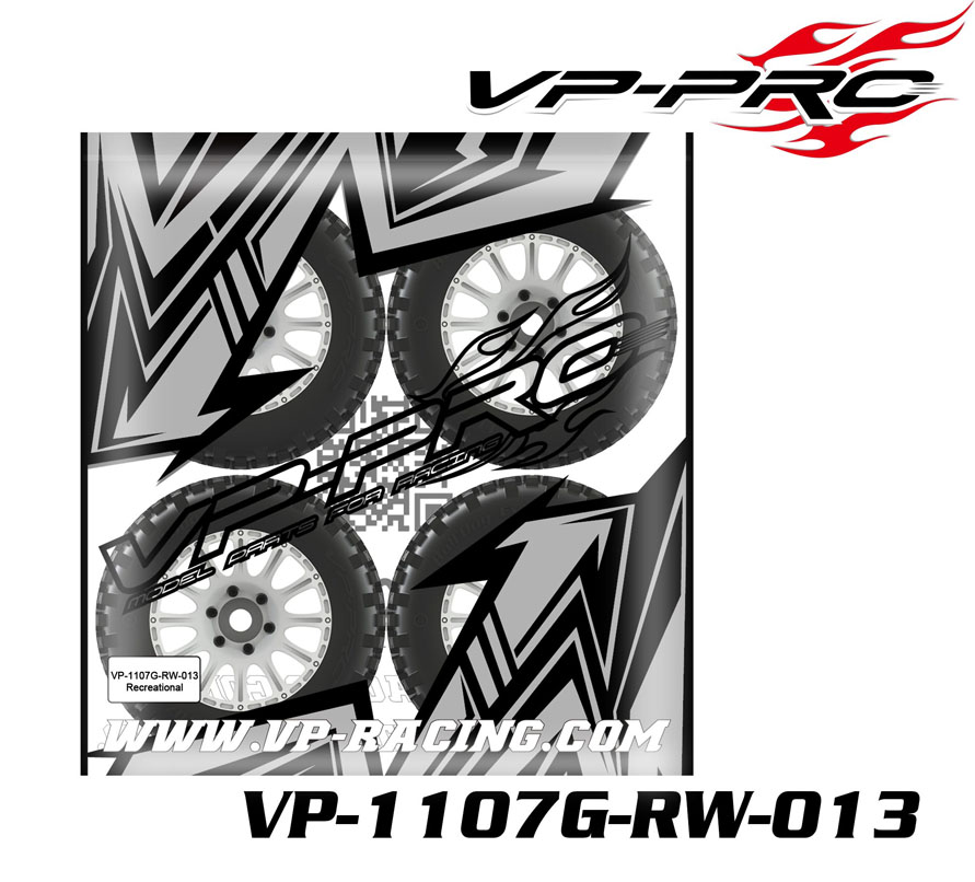 [ܼ] VP-1107G-RW-013 [VP PRO RACING] VP-1107G-RW-013, 1/8  Ʈ Ÿ̾ 17mm Hex