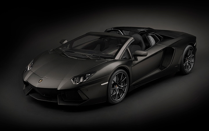 [���ܼ�] BBPHK121F [Pocher] BBPHK121F 1/8 Lamborghini Aventador roadster LP700-4 - Black
