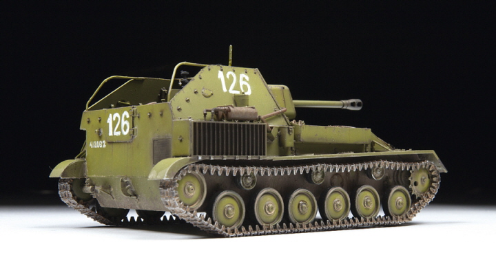 [���ܼ�] BZ3662 [Zvezda] BZ3662 1/35 Su-76 Soviet Self Propelled Gun