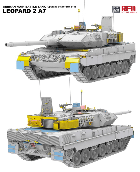 [ܼ] CRM2068 [RFM] CRM2068 1/35 Upgrade set for 5108 Leopard 2A7 -  