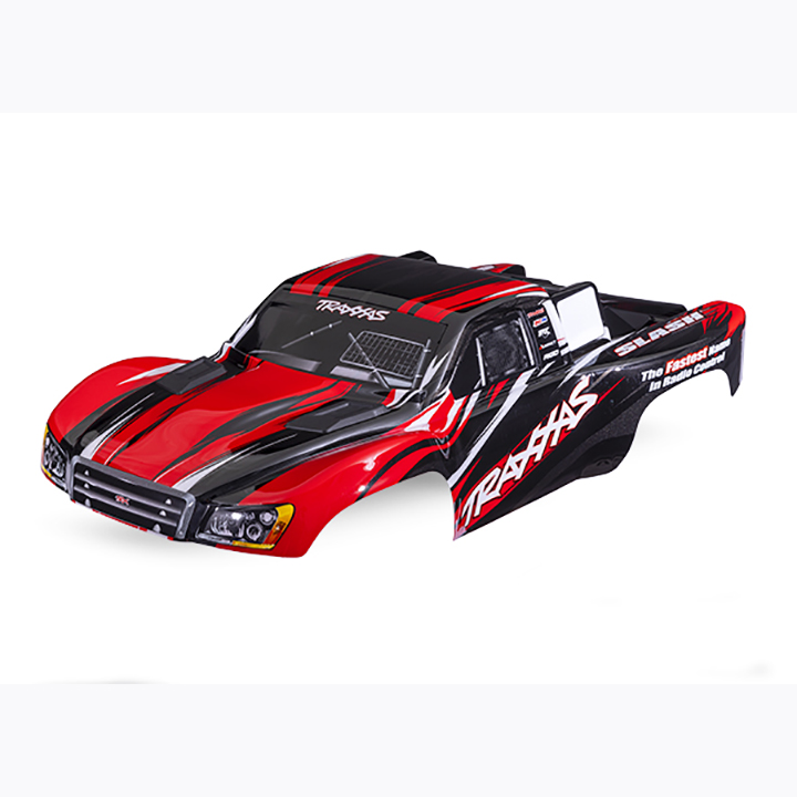 [ܼ] AX5855-RED [Traxxas] AX5855-RED BODY SLASH 4X4 RED