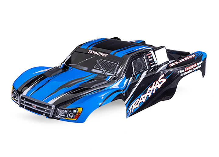 [ܼ] AX5855-BLUE [Traxxas] AX5855-BLUE BODY SLASH 4X4 BLUE