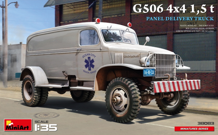 [ܼ] BE38083 [Miniart] BE38083 1/35 G506 44 1,5 t Panel Delivery Truck