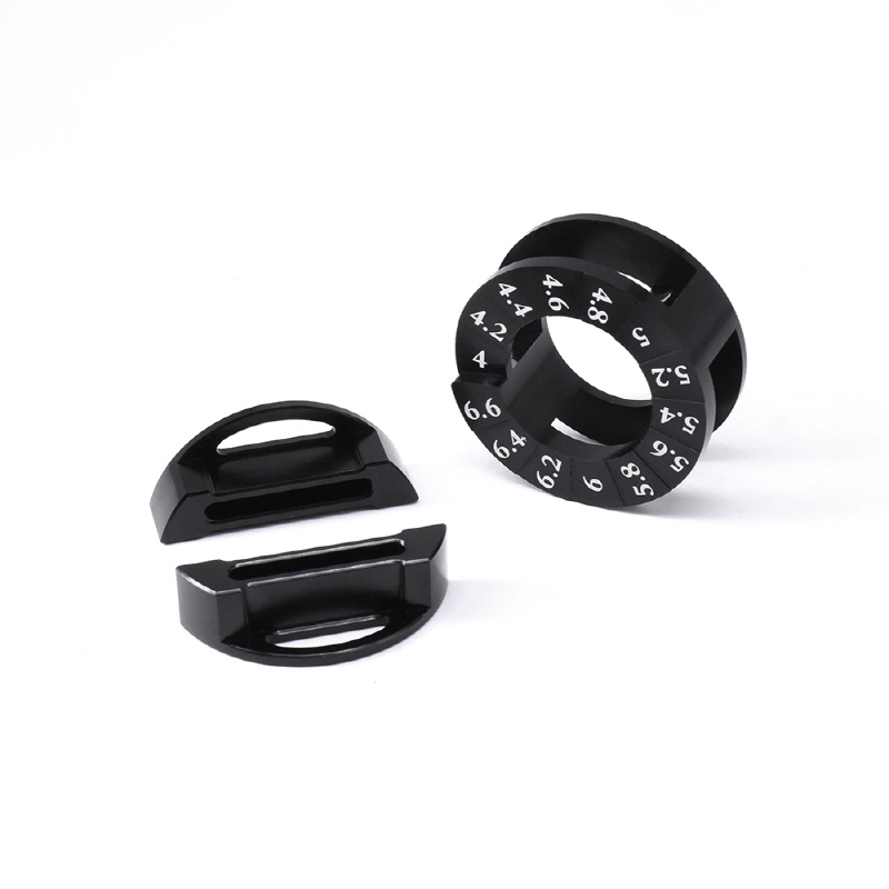 [ܼ] DTT09001 [DETAILS TECH] 1/10-Scale On-Road Circle Droop Gauge 4.0-6.6MM