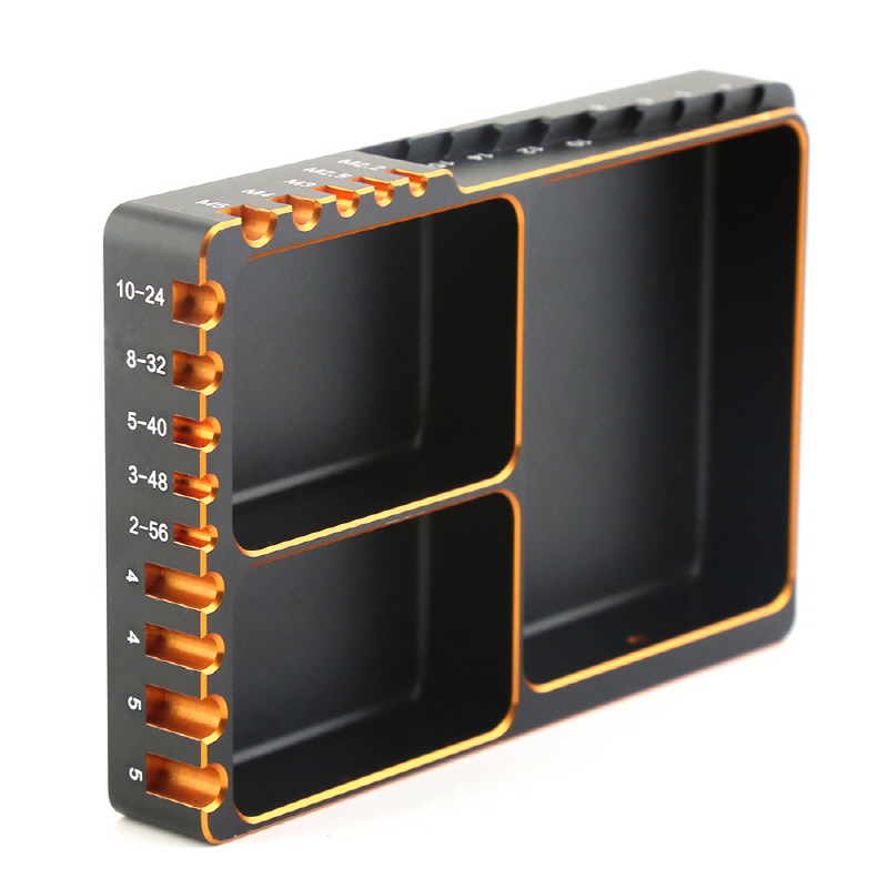 [ܼ] DTT09002 [DETAILS TECH] Multifunctional Aluminium Screw Tray for RC Car 120x80x18mm