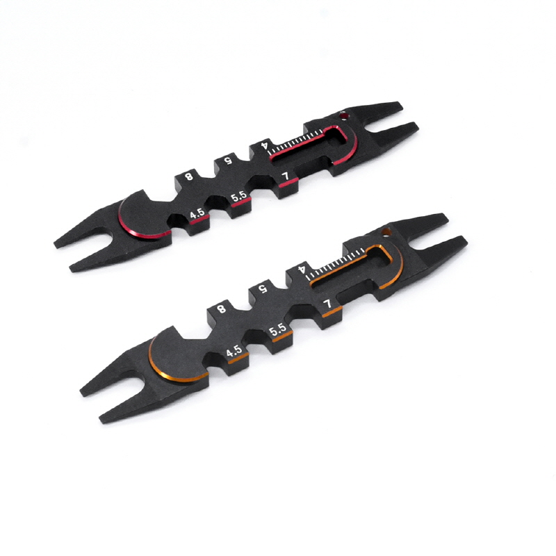 [���ܼ�] DTT09007A [DETAILS TECH] Multifunction Assemble Tool 4/4.5/5/5.5/7/8MM Black Gold/Black Red
