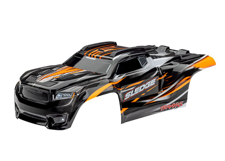 [���ܼ�] AX9511T [Traxxas] AX9511T Body,Sledge��,orange (painted, decals applied)
