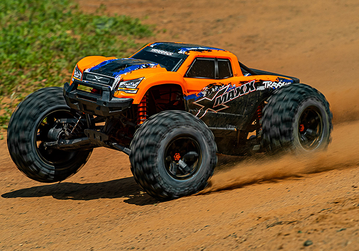 [ܼ] CB77096-4 Orange [Traxxas] CB77096-4 Orange X-MAXX 8S ESC BELTED RTR Monster Truck (͸ &  )