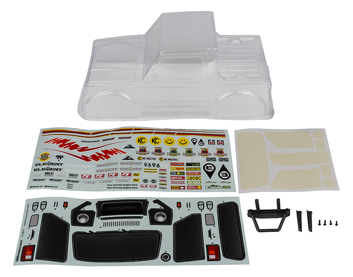 [ܼ] AA41144 [TEAM ASSOCIATED] AA41144 Enduro12, Bushido Body Set, clear