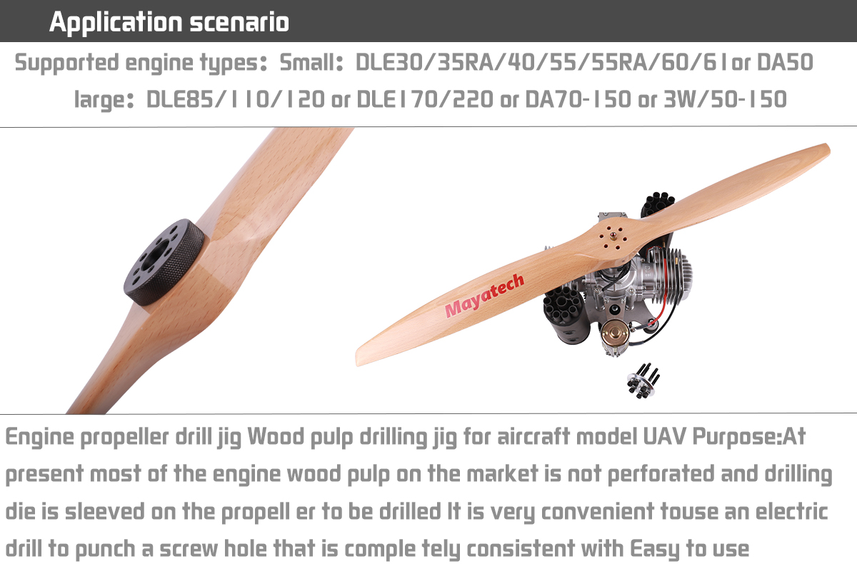[���ܼ�] MY-DJ-large [Mayatech] ������� ���� �帱 ���̵� ���� (���� ����) Propeller Drill Jig Guide 