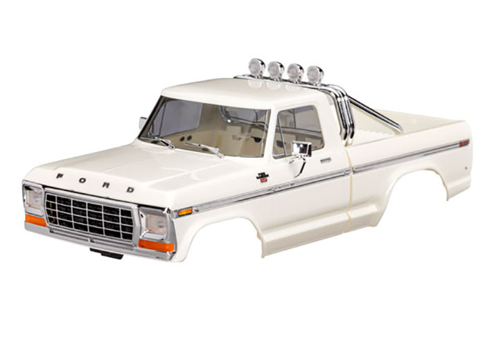 [ܼ] AX9812-WHT [Traxxas] AX9812-WHT Body, Ford F-150 Truck (1979), complete, white