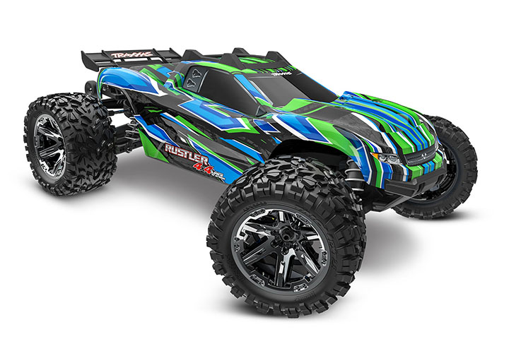 [���ܼ�] CB67376-4 GRN [Traxxas] CB67376-4 GRN Rustler 4x4 BL-2S-������,���͸� ����