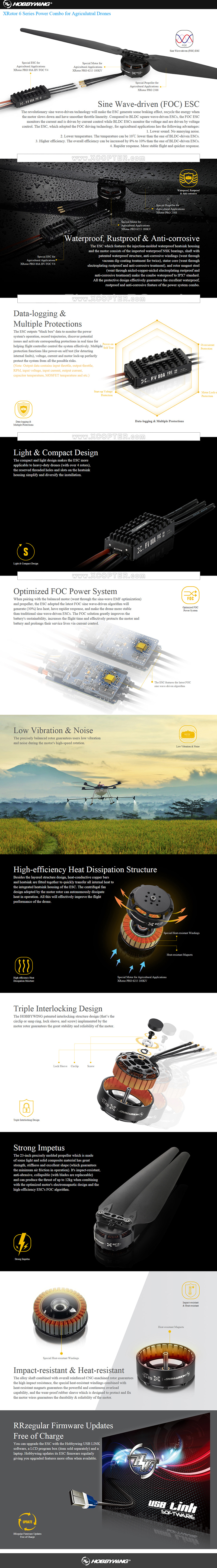 [���ܼ�] P000BFHA [HOBBYWING] �Ϻ��� Xrotor6 �޺� (6215 ���� 2388 ���� / CW / G2) - ��ũ����