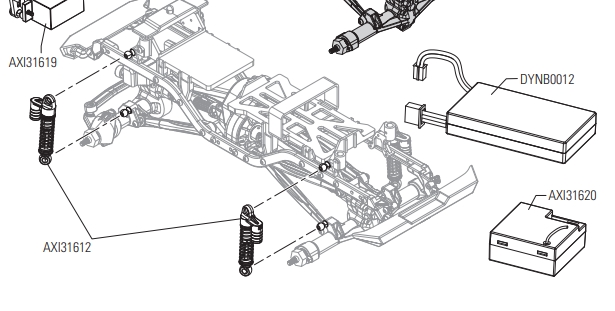 [���ܼ�] AXI00002V3T4 [Axial] 1/24 SCX24 ���� ���ַ� JLU 4X4 ��ũ��﷯ �귯�õ� Ǯ�� (�׸� �÷�)