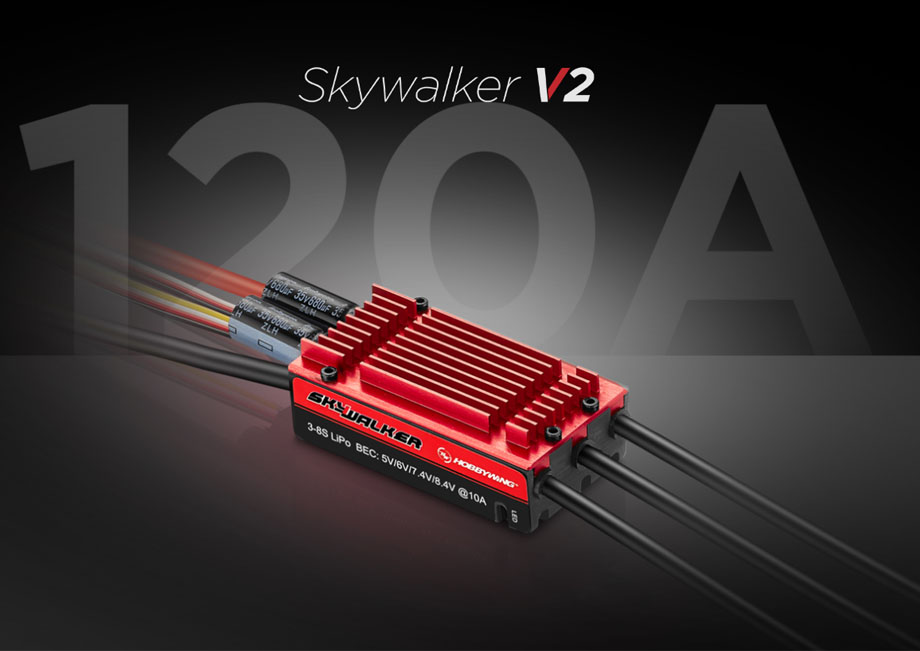[ܼ] 30205450 [HOBBYWING] Skywalker 120A V2 3-8S LiPo 귯ø ӱ (10A BEC )